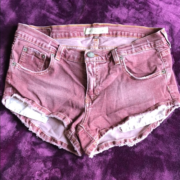 M2F Free People High-Low Jean Shorts Nordstrom - Picture 1 of 7